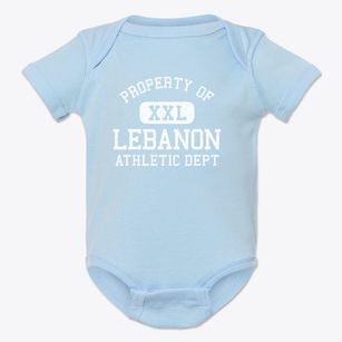Lebanon Indiana Athletic Dept Baby Onesie