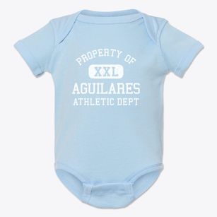 Aguilares Texas Athletic Dept Baby Onesie