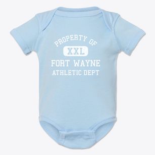 Fort Wayne Indiana Athletic Dept Baby Onesie