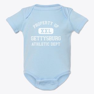 Gettysburg Pennsylvania Athletic Dept Baby Onesie