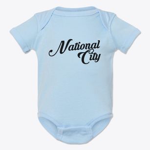 National City California Vintage Team Baby Onesie