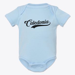 Caledonia New York Vintage Team Baby Onesie