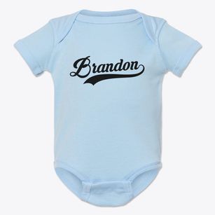 Brandon Vermont Vintage Team Baby Onesie
