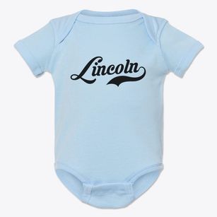 Lincoln California Vintage Team Baby Onesie