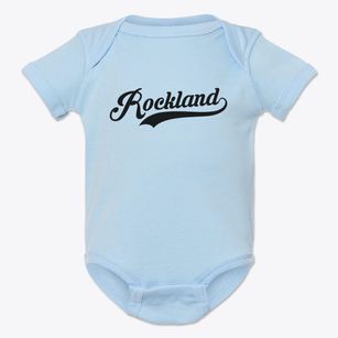 Rockland New York Vintage Team Baby Onesie