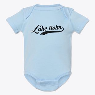Lake Holm Washington Vintage Team Baby Onesie