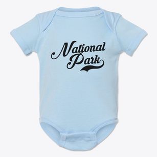 National Park New Jersey Vintage Team Baby Onesie