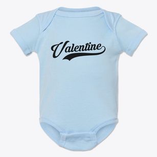 Valentine Nebraska Vintage Team Baby Onesie