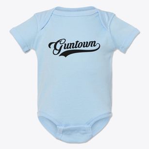 Guntown Mississippi Vintage Team Baby Onesie