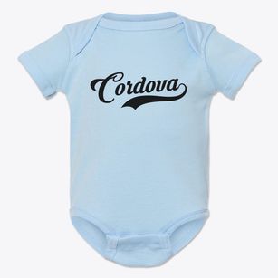 Cordova North Carolina Vintage Team Baby Onesie