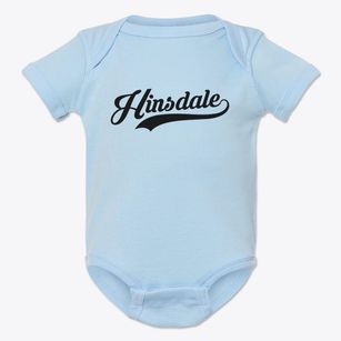 Hinsdale New York Vintage Team Baby Onesie