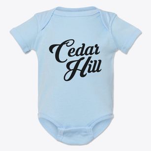 Cedar Hill Missouri Vintage Team Baby Onesie