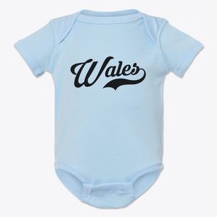 Wales Maine Vintage Team Baby Onesie