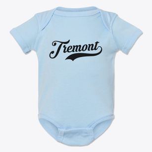 Tremont Maine Vintage Team Baby Onesie