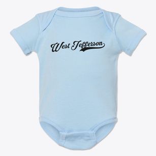 West Jefferson North Carolina Vintage Team Baby Onesie