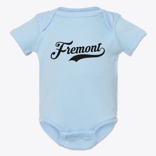Fremont North Carolina Vintage Team Baby Onesie