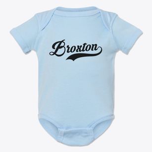 Broxton Georgia Vintage Team Baby Onesie
