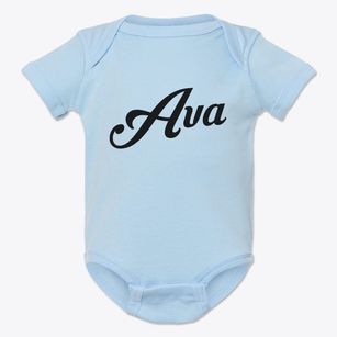 Ava Illinois Vintage Team Baby Onesie