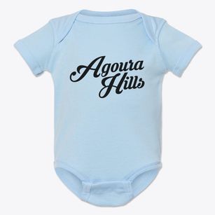 Agoura Hills California Vintage Team Baby Onesie