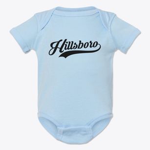 Hillsboro Alabama Vintage Team Baby Onesie