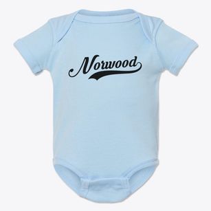 Norwood Ohio Vintage Team Baby Onesie
