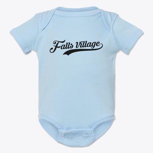 Falls Village Connecticut Vintage Team Baby Onesie