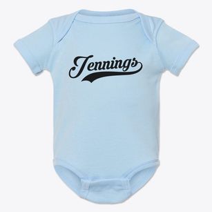 Jennings Oklahoma Vintage Team Baby Onesie