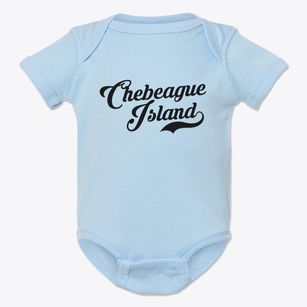 Chebeague Island Maine Vintage Team Baby Onesie