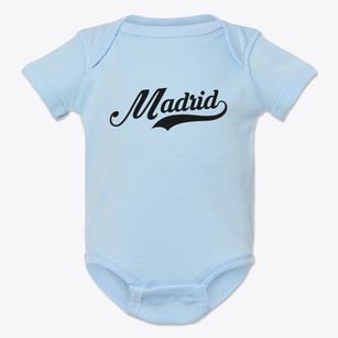 Madrid Alabama Vintage Team Baby Onesie