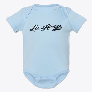 Los Alvarez Texas Vintage Team Baby Onesie