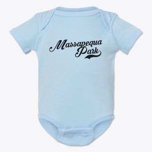 Massapequa Park New York Vintage Team Baby Onesie