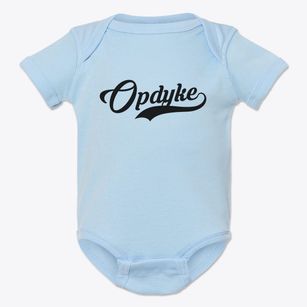 Opdyke Illinois Vintage Team Baby Onesie