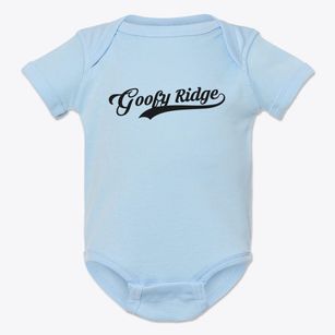 Goofy Ridge Illinois Vintage Team Baby Onesie