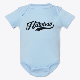 Hillview Illinois Vintage Team Baby Onesie