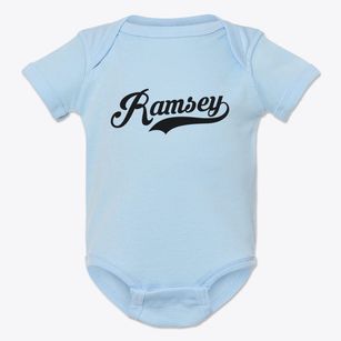 Ramsey New Jersey Vintage Team Baby Onesie