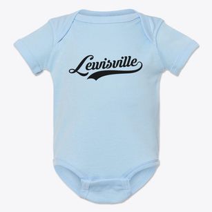 Lewisville Ohio Vintage Team Baby Onesie