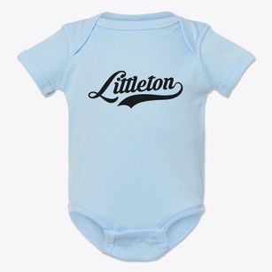 Littleton Illinois Vintage Team Baby Onesie