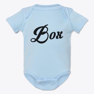 Box Oklahoma Vintage Team Baby Onesie