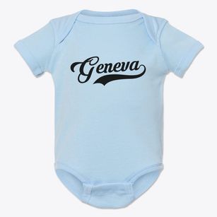 Geneva Pennsylvania Vintage Team Baby Onesie