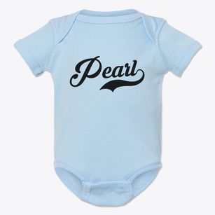 Pearl Illinois Vintage Team Baby Onesie