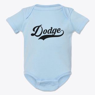 Dodge North Dakota Vintage Team Baby Onesie