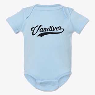 Vandiver Missouri Vintage Team Baby Onesie