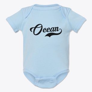 Ocean Maryland Vintage Team Baby Onesie