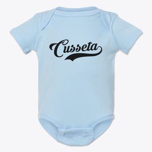 Cusseta Georgia Vintage Team Baby Onesie