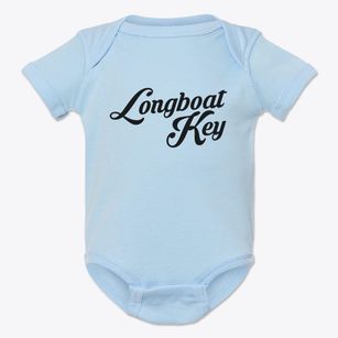 Longboat Key Florida Vintage Team Baby Onesie