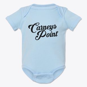 Carneys Point New Jersey Vintage Team Baby Onesie