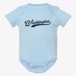 Washington New Jersey Vintage Team Baby Onesie