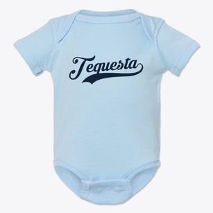 Tequesta Florida Vintage Team Baby Onesie