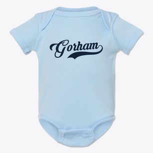 Gorham New York Vintage Team Baby Onesie