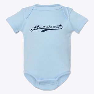 Moultonborough New Hampshire Vintage Team Baby Onesie